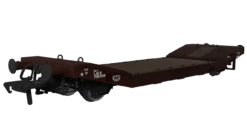 Rapido Trains OO Gauge LMS/LNER 25t Machine Wagon LMS Brown Model Railway Wagon 929002