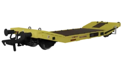 Rapido Trains OO Gauge 25t Lowmac ZXV Wagon BR Engineers Model Railway Wagon 929011