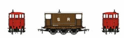 Rapido Trains OO Gauge SECR 6 Wheel Brake Van - No.55389 - SR Pre-36 Livery 931004