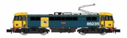 GM Collection N Gauge Class 86 235 'Novelty' BR Rainhill 150 Blue/Yellow