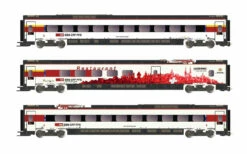 Lima HO Gauge SBB RABe503 Coach Set (3) VI 4671