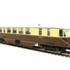 Heljan OO Gauge AEC Railcar AEC Railcar 22 GWR Chocolate/Cream Model Railway DMU 19408