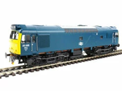 Heljan Class 25/3 25095 BR Blue With Cab Front Numbers Model Railway Diesel Locomotive 2544