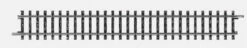 Marklin HO Gauge K Track Straight 217.9mm 02209