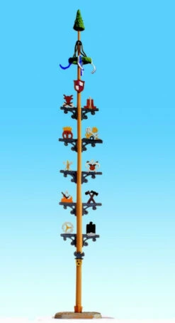 Noch HO Scenery Maypole Accessory Set N14890