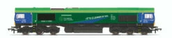 Hornby OO Gauge GBRf, HS2 Class 66, Co-Co, 66796 'The Green Progressor' - Era 11 R30151