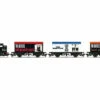 Hornby OO Gauge The Beatles, The Liverpool Connection: EP Collection Side A Train Pack - Limited Edition R30258