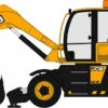 Oxford Diecast OO JCB Hydradig Shovel 76HYD001