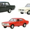 Oxford Diecast OO 3 Piece Ford Cortina Set 76SET84