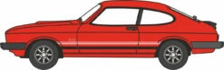 Oxford Diecast N Ford Capri Mk3 Sebring Red NCAP004