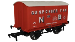 Rapido Trains OO Gauge V6 Metal Van - North British Railway Gunpowder Van No. 65410