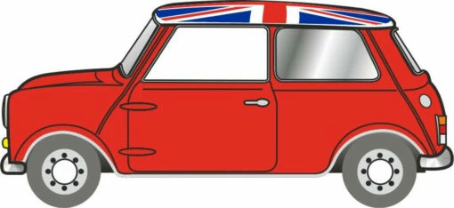 Oxford Diecast TT Mini Tartan Red/Union Jack 120MN001 -Model Sales Shop unnamed 93 66621.1695217914