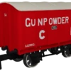 Rapido Trains OO Gauge V6 Metal Van - Caledonian Railway Gunpowder Van No. 34 908022